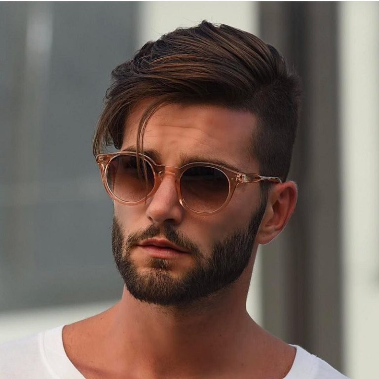 Männerfrisuren 2023 mit Brille Frisuren Ideen und Nageldesign 2024