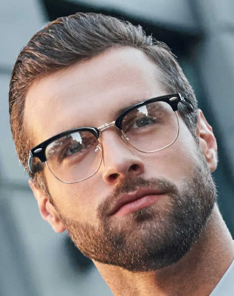 Men’s hairstyles 2023 with glasses - Classic and Modern