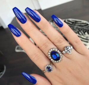 Nails Designs 2024 Hange The Look Of Your Nails   Blue Nails Designs 2024 300x288 