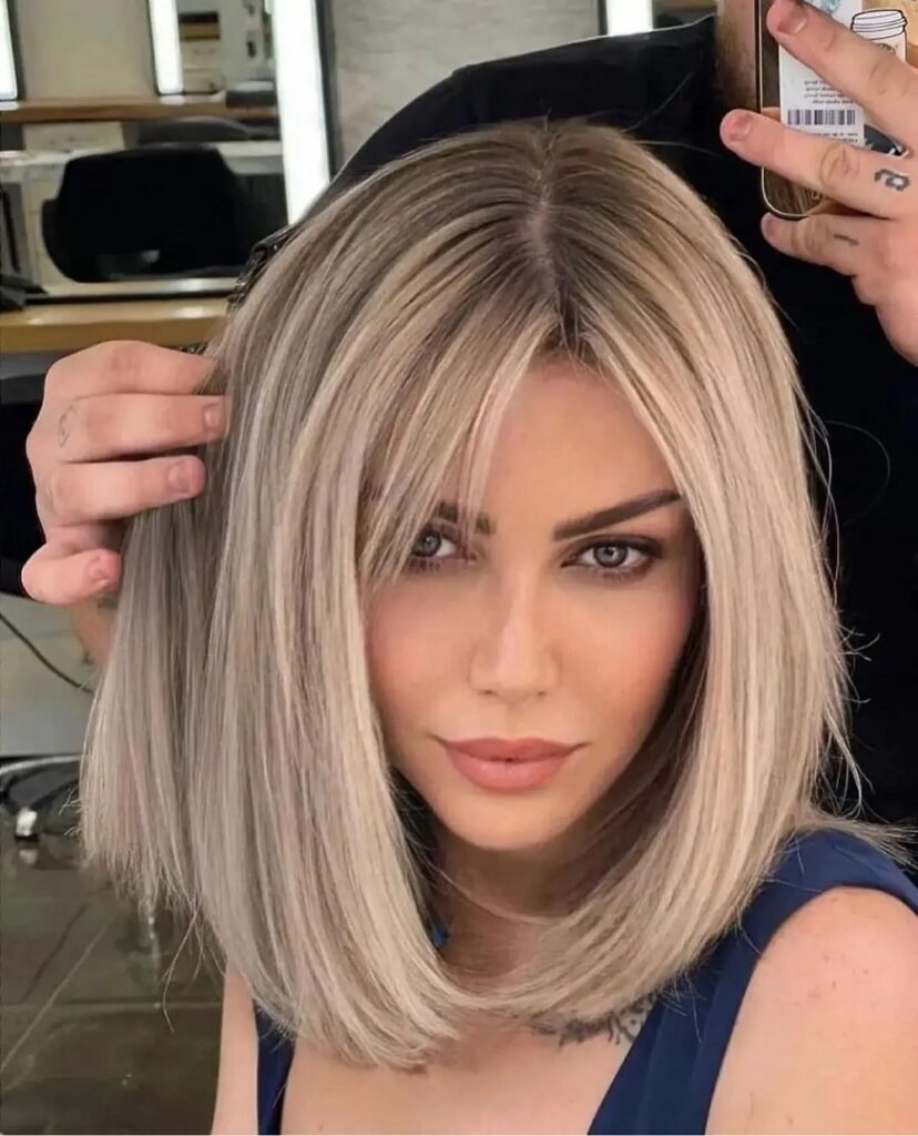 Hair Color 2024 Female Cara Benedetta   Short To Mid Length Bob Hairstyles 2024 828x1024 