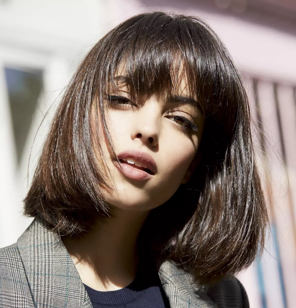 Bob Hairstyles 2024 Rending Colors For This Season   Bob With Bangs 2024 